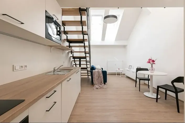 Pronájem bytu 1+kk, Brno, Poštovská, 45 m2