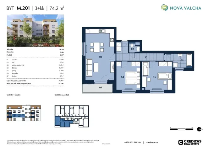 Prodej bytu 3+kk, Plzeň, 70 m2
