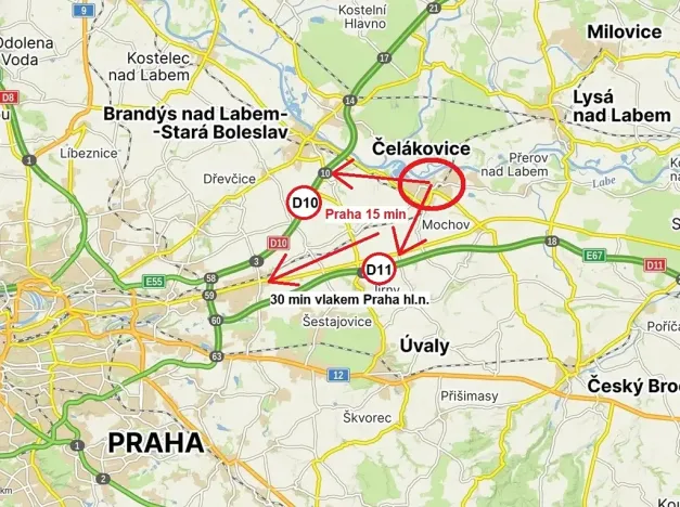 Prodej rodinného domu, Čelákovice, Chodská, 130 m2