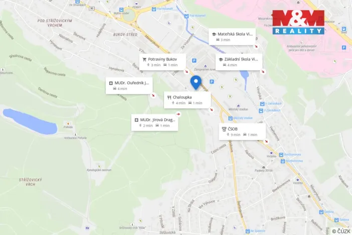 Pronájem bytu 3+kk, Ústí nad Labem - Klíše, V Jámě, 60 m2