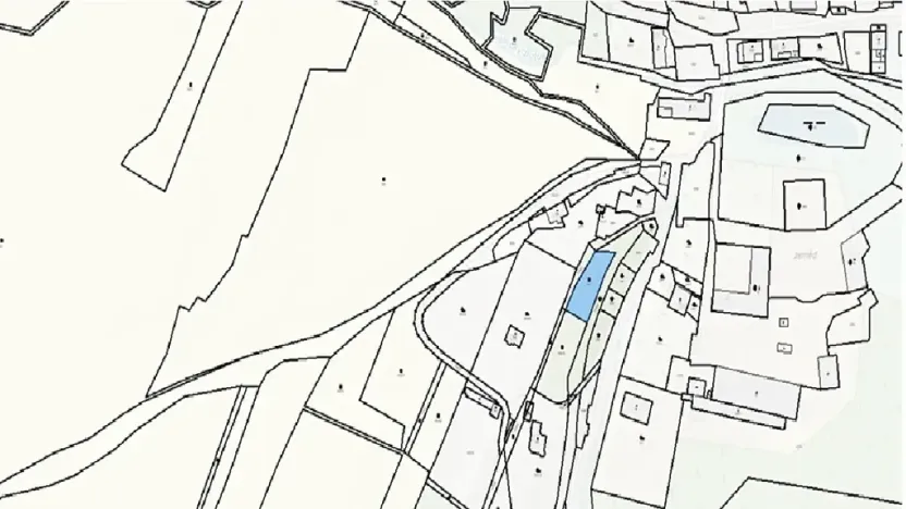 Dražba pozemku pro bydlení, Bělá nad Radbuzou, 1770 m2