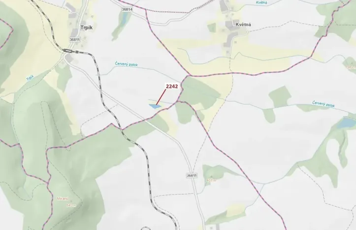 Dražba lesa, Trpík, 3972 m2