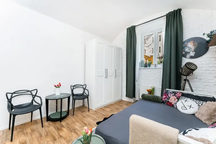 Pronájem bytu 1+kk, Praha - Holešovice, Dukelských hrdinů, 26 m2