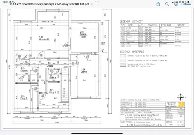 Prodej bytu 4+kk, Šlapanice, 105 m2