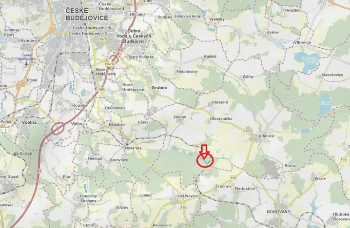 Prodej podílu lesa, Ledenice, 2894 m2