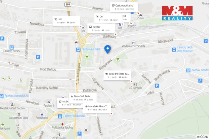 Prodej bytu 4+1, Tachov, Bělojarská, 84 m2