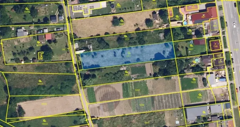 Prodej pozemku pro bydlení, Olomouc, 1434 m2