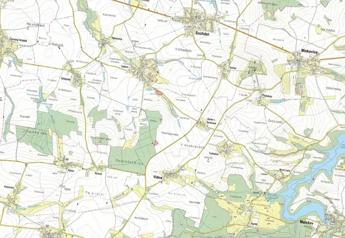 Prodej pole, Suchdol, 12162 m2