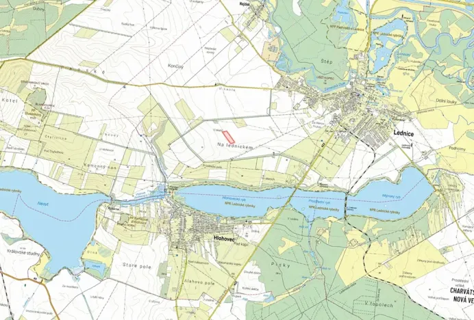 Prodej pole, Lednice, 20968 m2