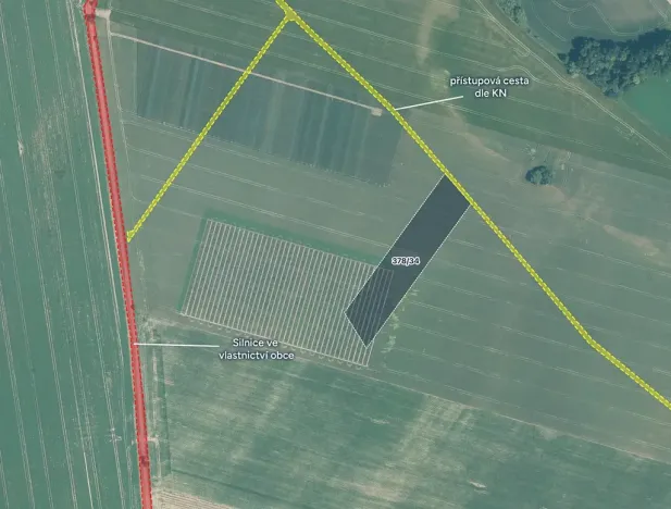 Prodej pole, Zámrsky, 10570 m2