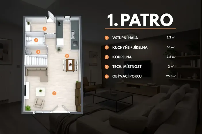 Prodej bytu 4+kk, Bělá pod Bezdězem, Mladoboleslavská, 108 m2