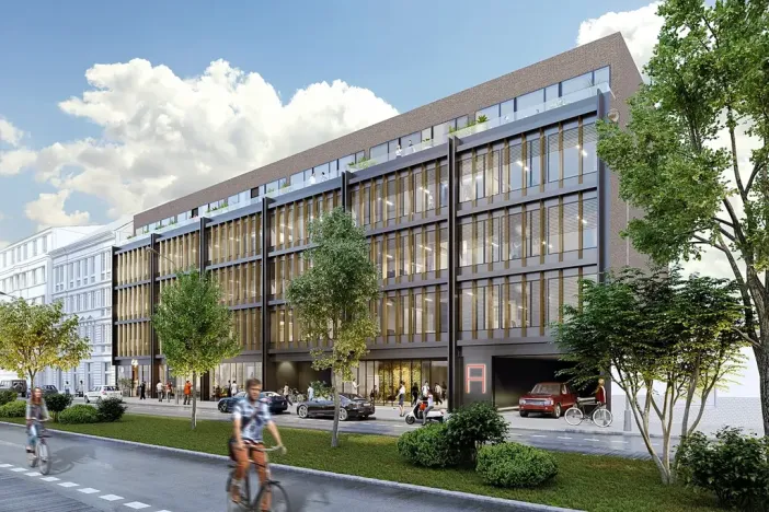 Pronájem kanceláře, Praha - Holešovice, Dělnická, 1280 m2