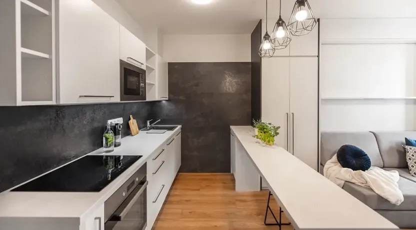 Pronájem bytu 1+kk, Praha - Hlubočepy, Vítové, 30 m2