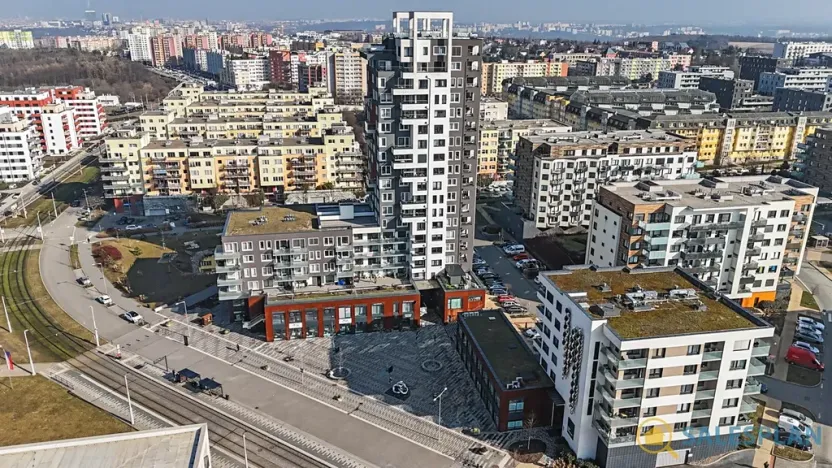 Prodej bytu 2+kk, Praha - Hlubočepy, náměstí Olgy Scheinpflugové, 58 m2