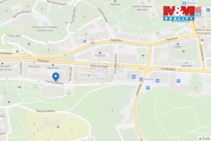 Prodej bytu 1+kk, Praha - Košíře, Pod Kavalírkou, 25 m2