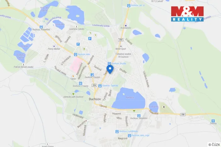 Prodej bytu 2+1, Duchcov, Jungmannova, 51 m2