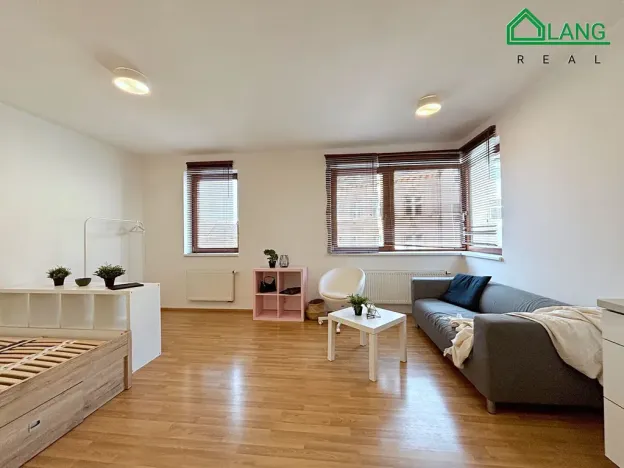 Pronájem bytu 1+kk, Brno, Křídlovická, 31 m2
