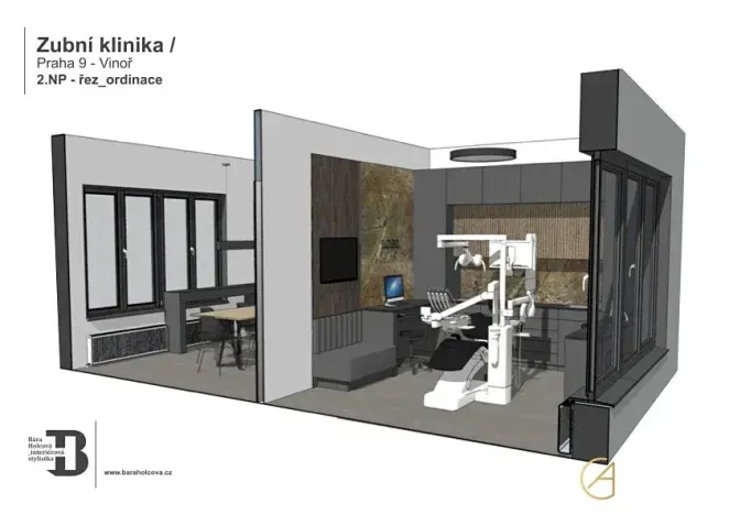 Pronájem ordinace, Praha - Vinoř, Mladoboleslavská, 305 m2