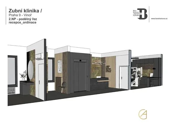 Pronájem ordinace, Praha - Vinoř, Mladoboleslavská, 305 m2