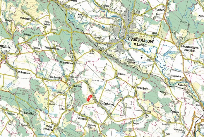 Prodej pole, Dubenec, 68792 m2