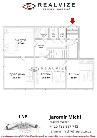 Prodej rodinného domu, Kamenný Újezd, Zahradní, 133 m2