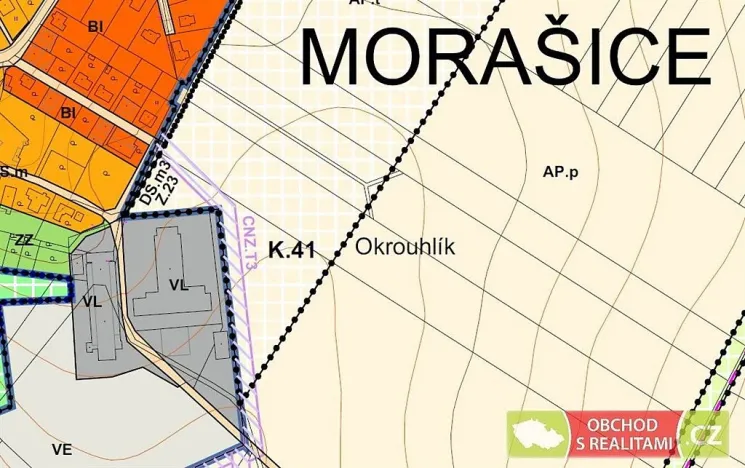 Pronájem skladu, Morašice, 2710 m2