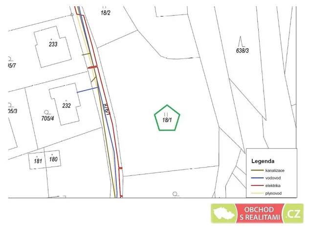 Prodej pozemku, Hamry, 1797 m2
