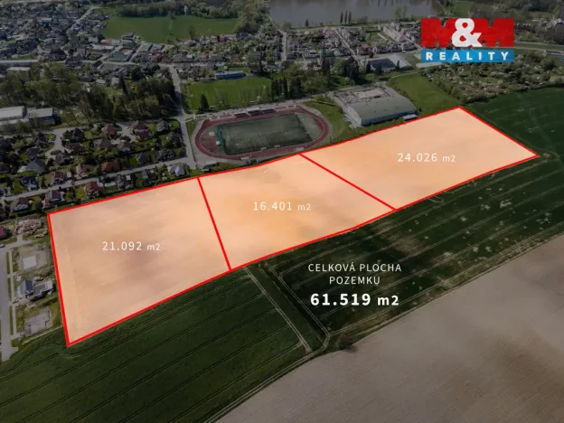 Prodej pozemku pro bydlení, Lanškroun - Dolní Třešňovec, 61519 m2