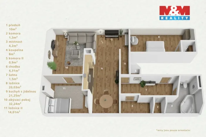 Pronájem bytu 3+1, Cheb, Cechovní, 130 m2