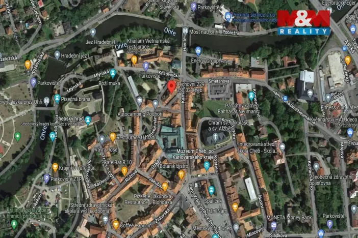 Pronájem bytu 3+1, Cheb, Cechovní, 130 m2