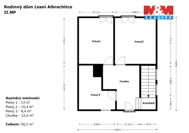 Prodej rodinného domu, Březová - Lesní Albrechtice, 110 m2