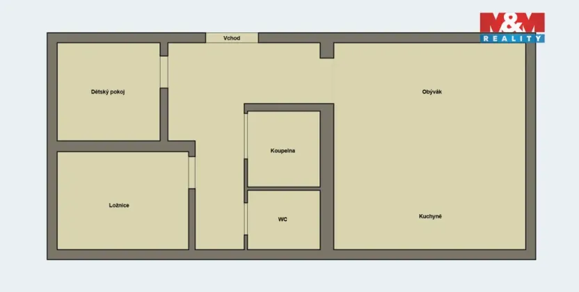Prodej bytu 3+1, Most, Josefa Suka, 69 m2