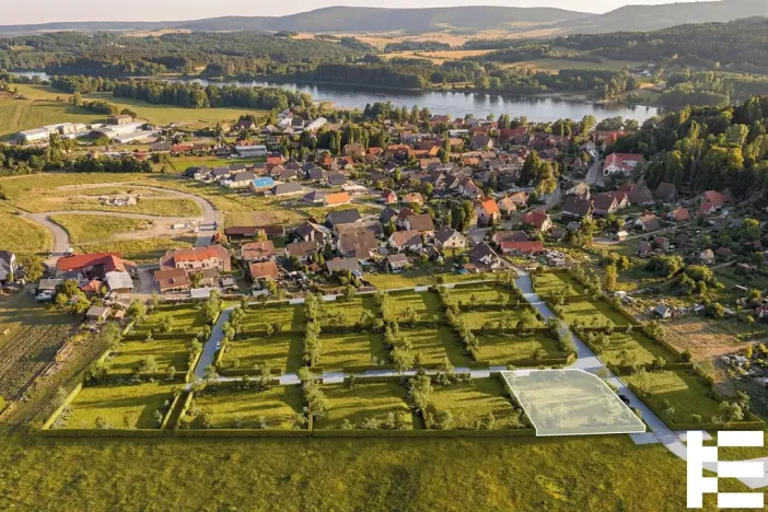 Prodej pozemku pro bydlení, Horní Planá, 894 m2