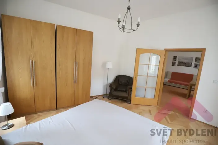 Pronájem bytu 2+kk, Praha - Nové Město, Koubkova, 52 m2