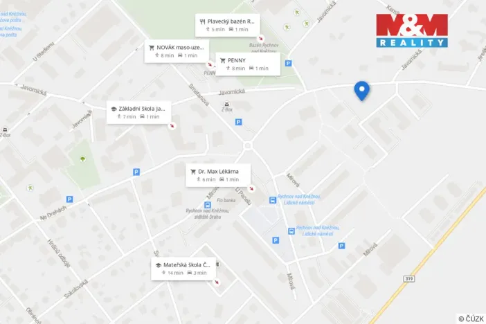 Pronájem bytu 2+kk, Rychnov nad Kněžnou, Javornická, 57 m2