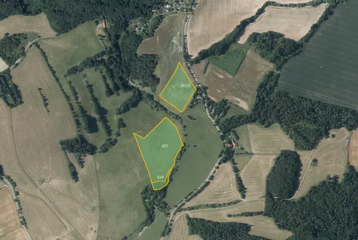 Prodej louky, Krňany, 46933 m2