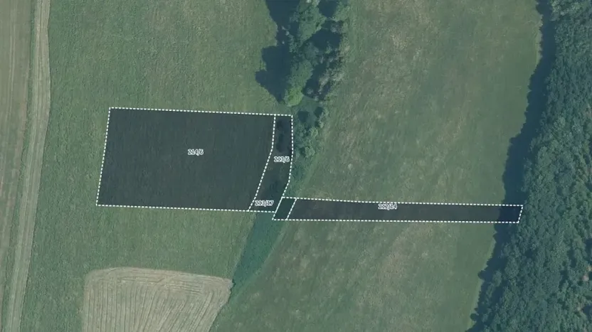 Prodej louky, Podolí, 13256 m2