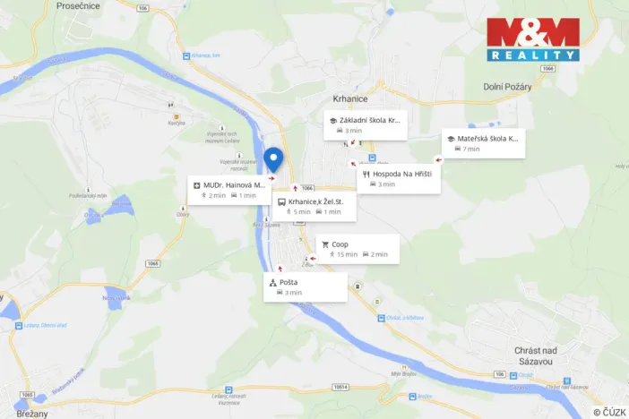 Prodej bytu 2+1, Krhanice, 80 m2