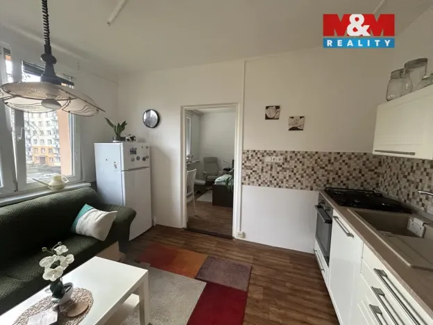 Pronájem bytu 1+1, Ústí nad Labem - Severní Terasa, Větrná, 35 m2