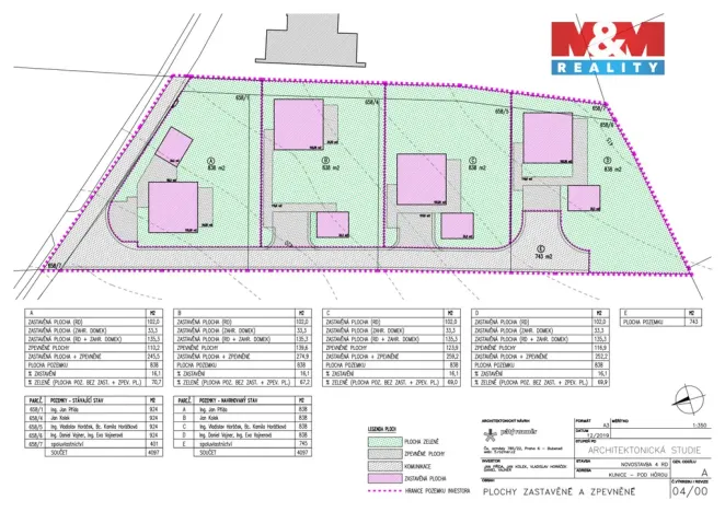 Prodej pozemku pro bydlení, Kunice, 924 m2