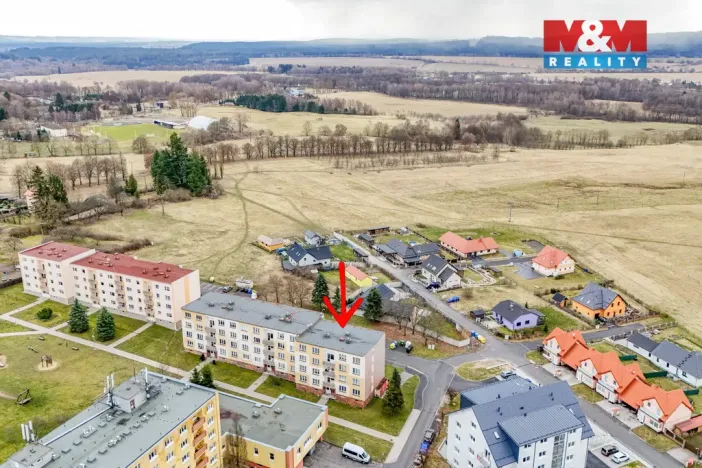 Pronájem bytu 1+1, Lázně Kynžvart, Polní, 36 m2