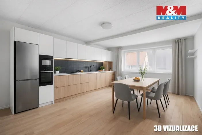 Prodej bytu 2+1, Benešov nad Ploučnicí, Českolipská, 94 m2