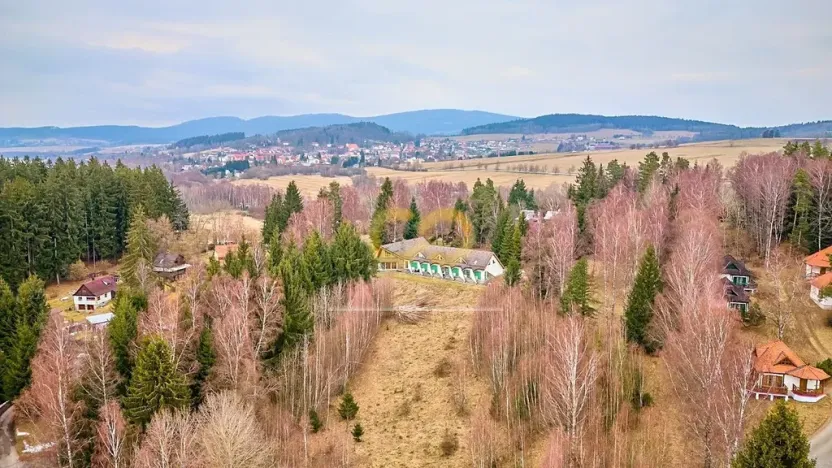 Prodej bytu 1+kk, Horní Planá, Jenišov, 43 m2