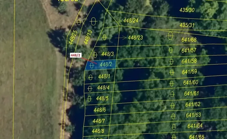 Dražba pozemku, Ivančice, 18 m2