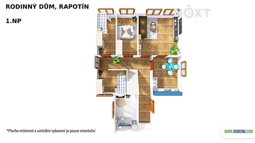 Pronájem rodinného domu, Rapotín, Jesenická, 177 m2