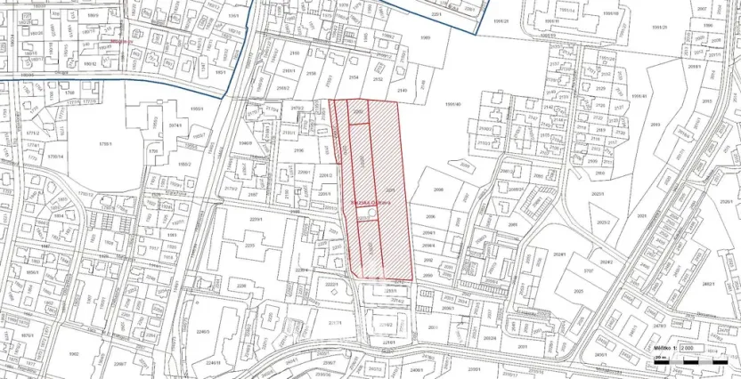 Prodej pozemku, Ostrava - Slezská Ostrava, Lanová, 20869 m2