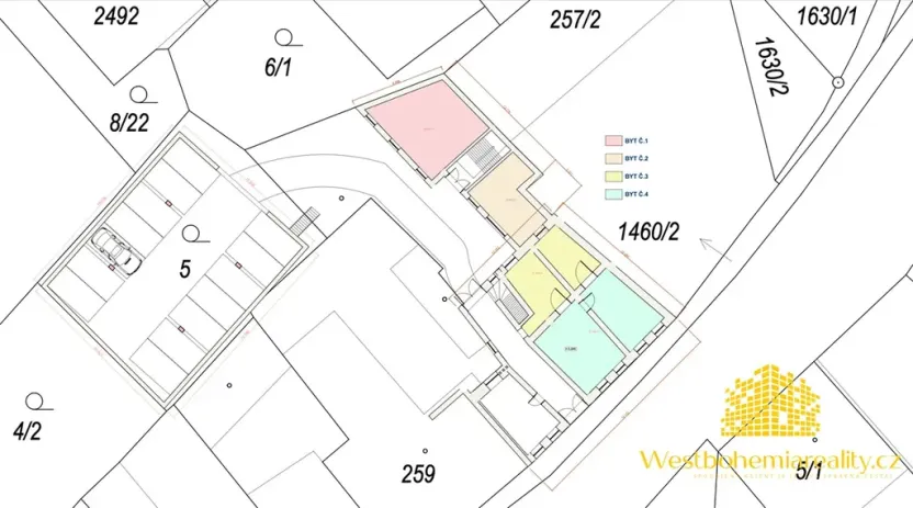 Prodej činžovního domu, Přeštice, Hlávkova, 440 m2