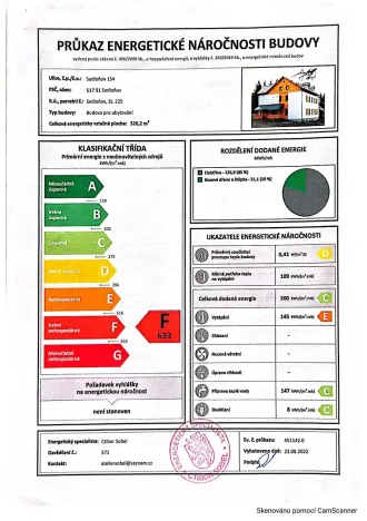 Prodej bytu 2+1, Sedloňov, 53 m2