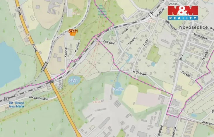 Prodej pozemku pro bydlení, Dubí, 860 m2