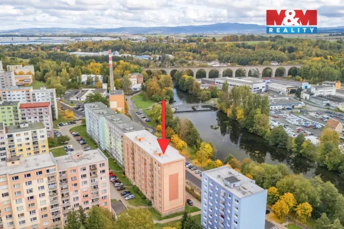 Pronájem bytu 2+1, Cheb, Boženy Němcové, 61 m2